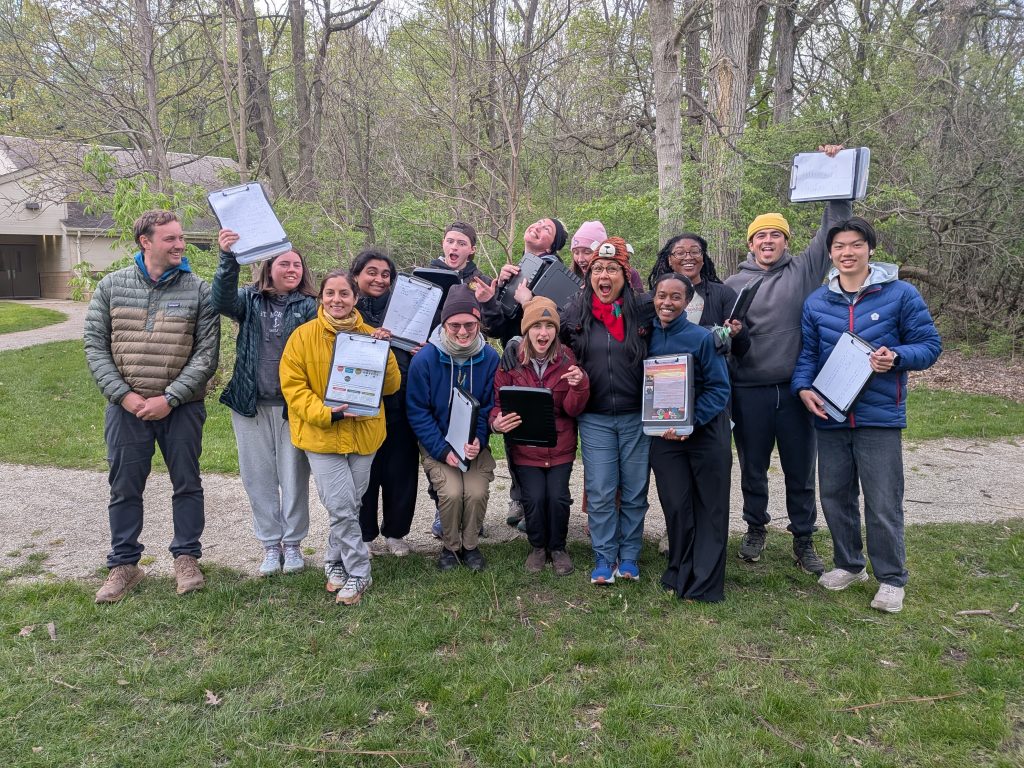 Educators and community leaders at a Get Outside Bus training in Michigan, May 2026