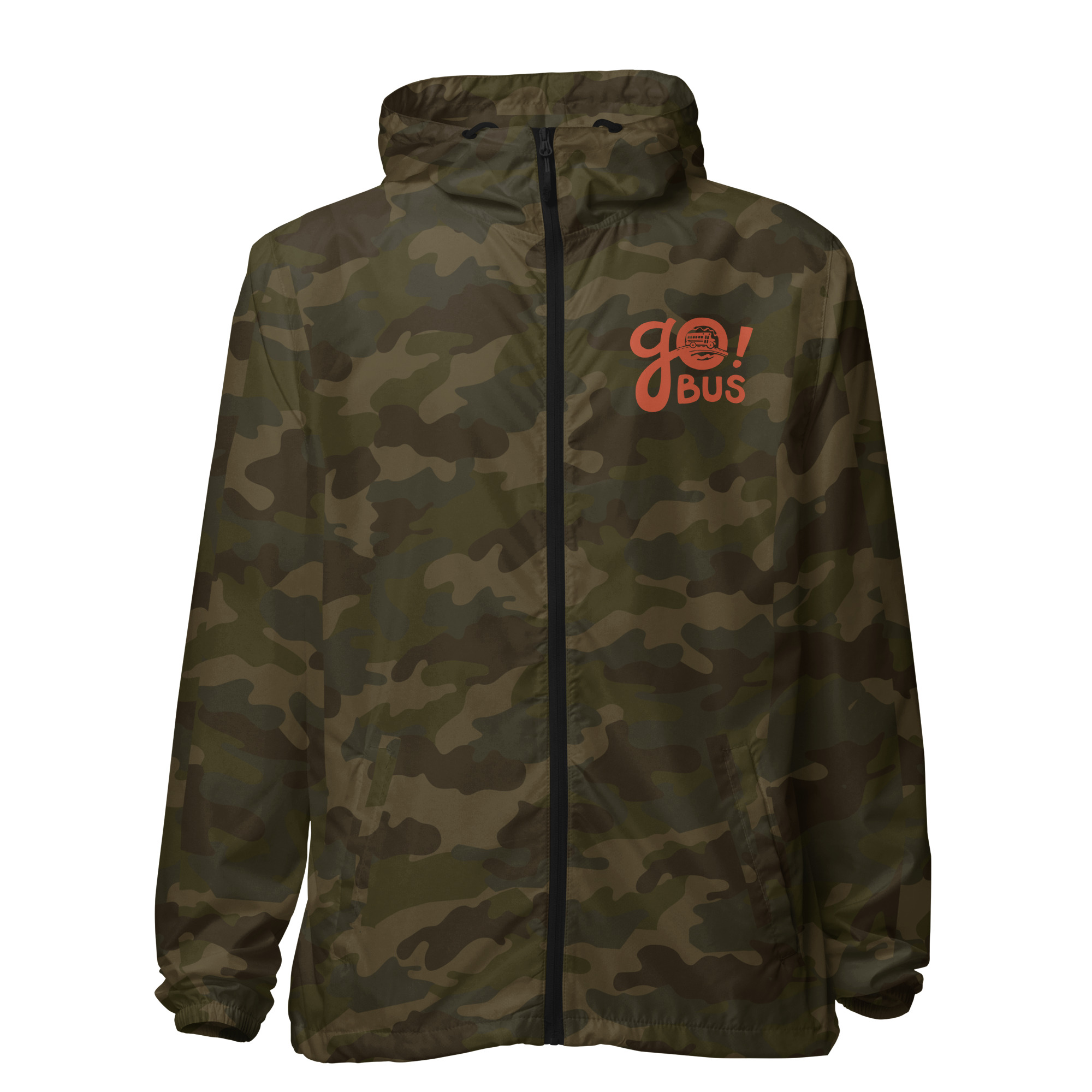 Performance Windbreaker - Terracotta Logo