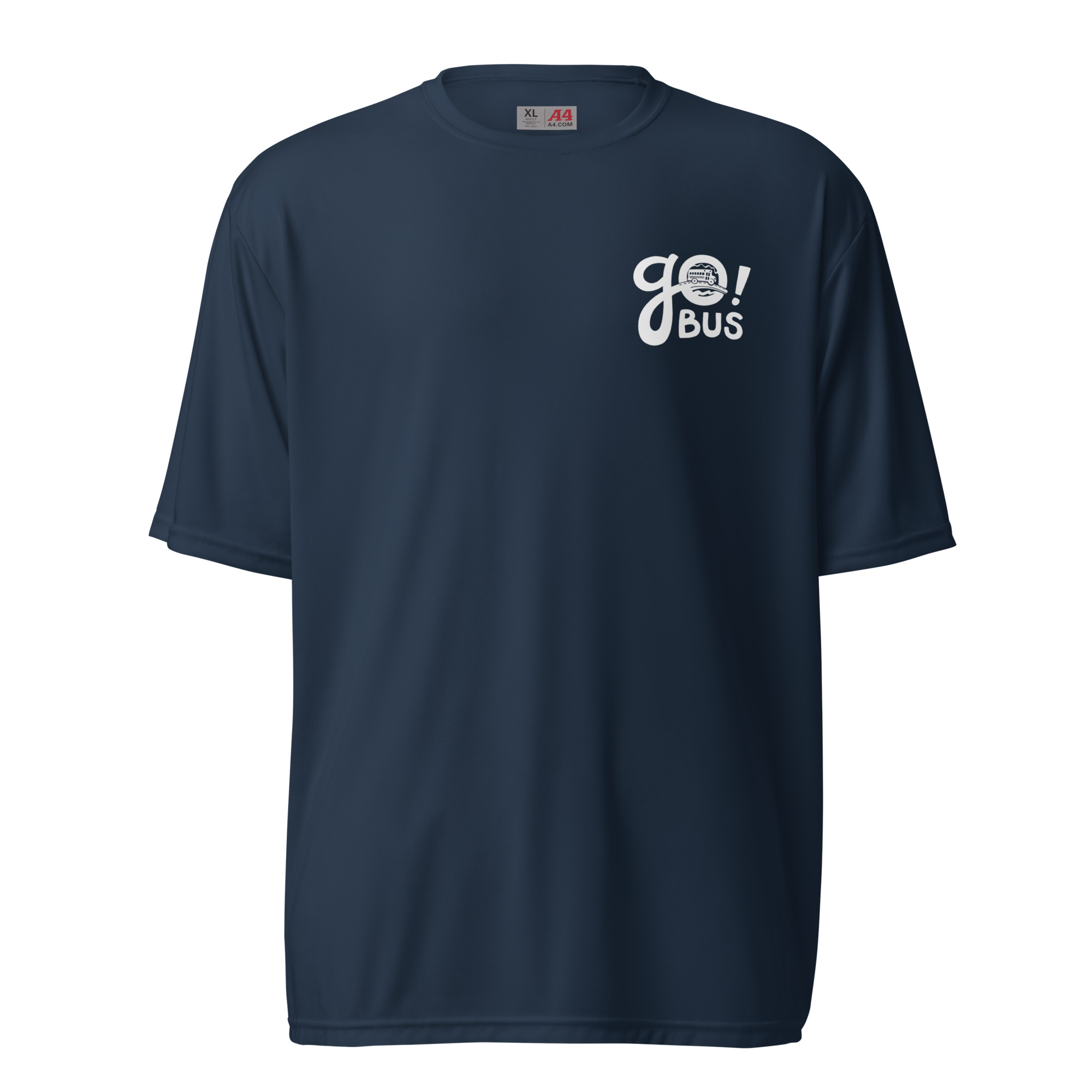 Performance Tee – White Logo - Image 2